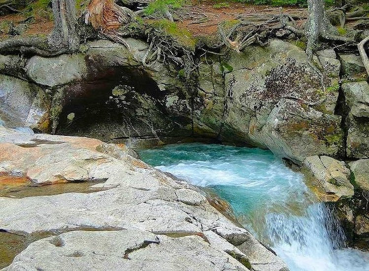 Franconia Notch State Park, New Hampshire, USA
